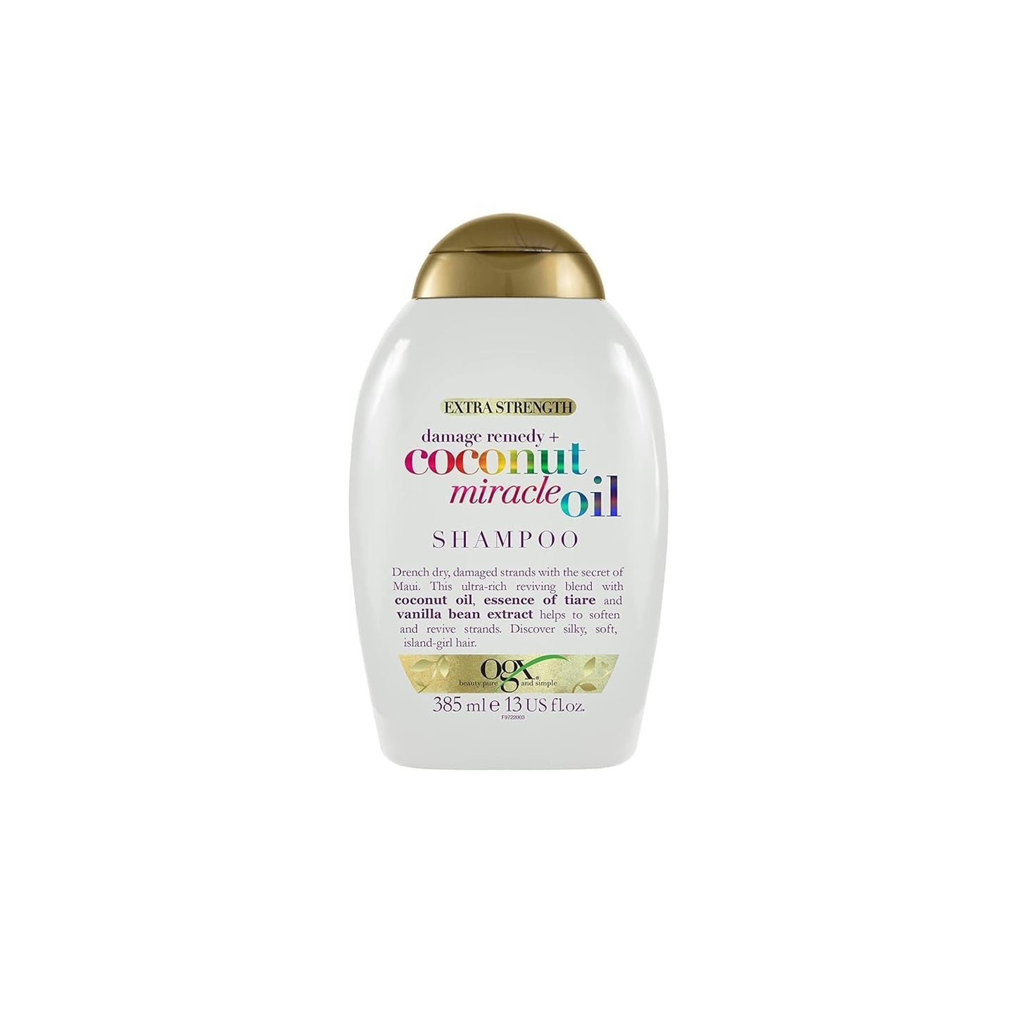 OGX Coconut Miracle Oil Conditioner, Fugtgivende Coconut Oil Hair Care Conditioner, 385 ml hårpleje OGX Shampoo