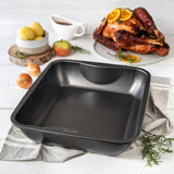 Zenker Xxl-Brat- Und Auslaufform (40 X 8 X 34 Cm) SPECIAL MADLAGNING, Rechteckige Ofenform Mit Antihaftbeschichtung, Backblech Für Krosse Braten & Saftige Aufläufe (Farbe: Schwarz), Menge: 1 Stück Forme og bakker til bagning Naty Shop