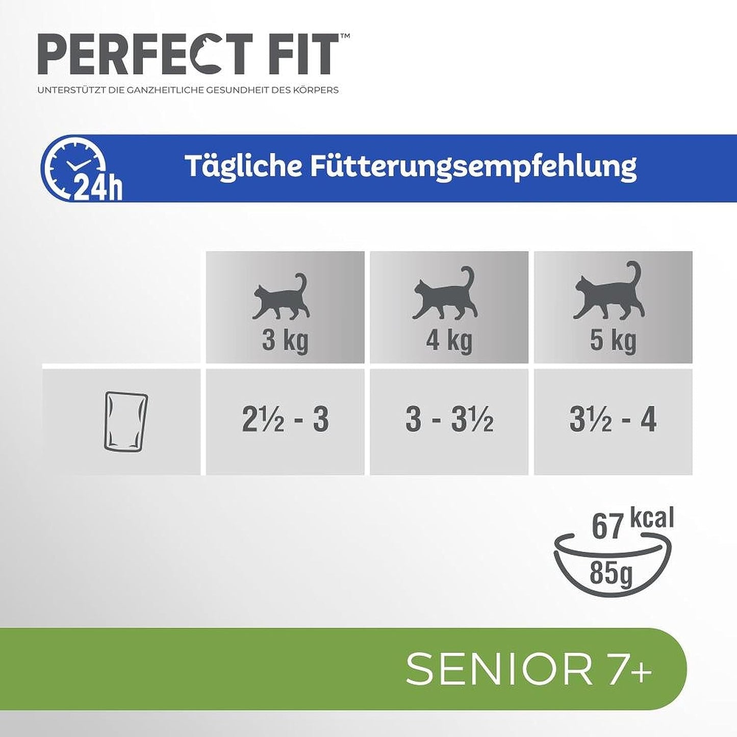 PERFECT FIT™ Senior kat portionsposer med kalkun og gulerødder, 12 x 85 g