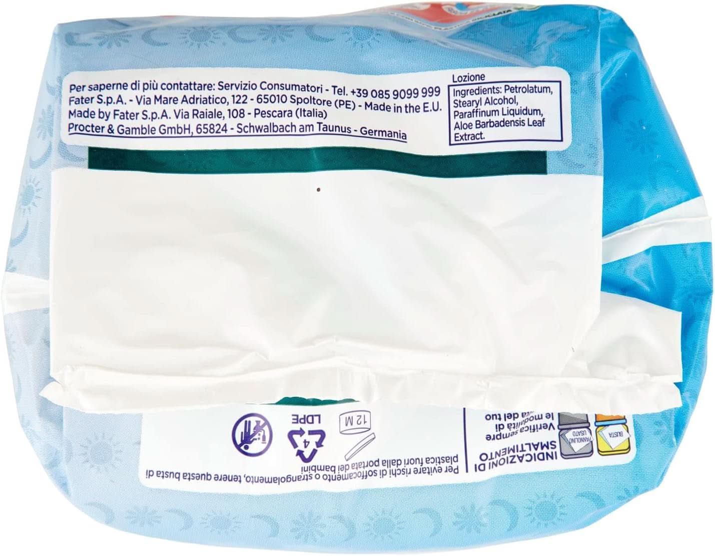 PAMPERS Sole & Luna Junior Neoprenranzug, 14 Stück Naty Shop