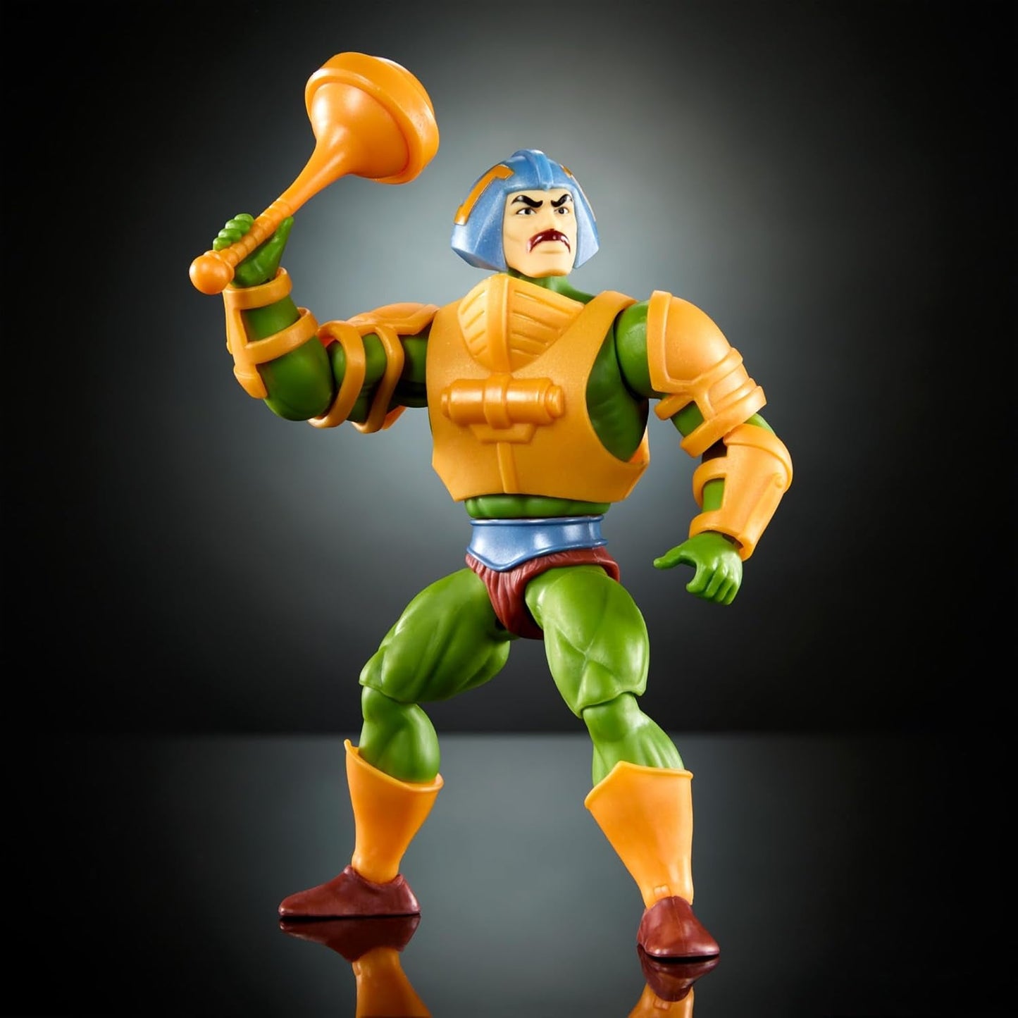 Masters of the Universe Origins Legetøj, Man-At-Arms Duncan Action Figur fra tegneseriesamlingen, Højde ca. 14 cm, helt med aftagelig rustning og tilbehør, HYD25 Actionfigurer Naty Shop