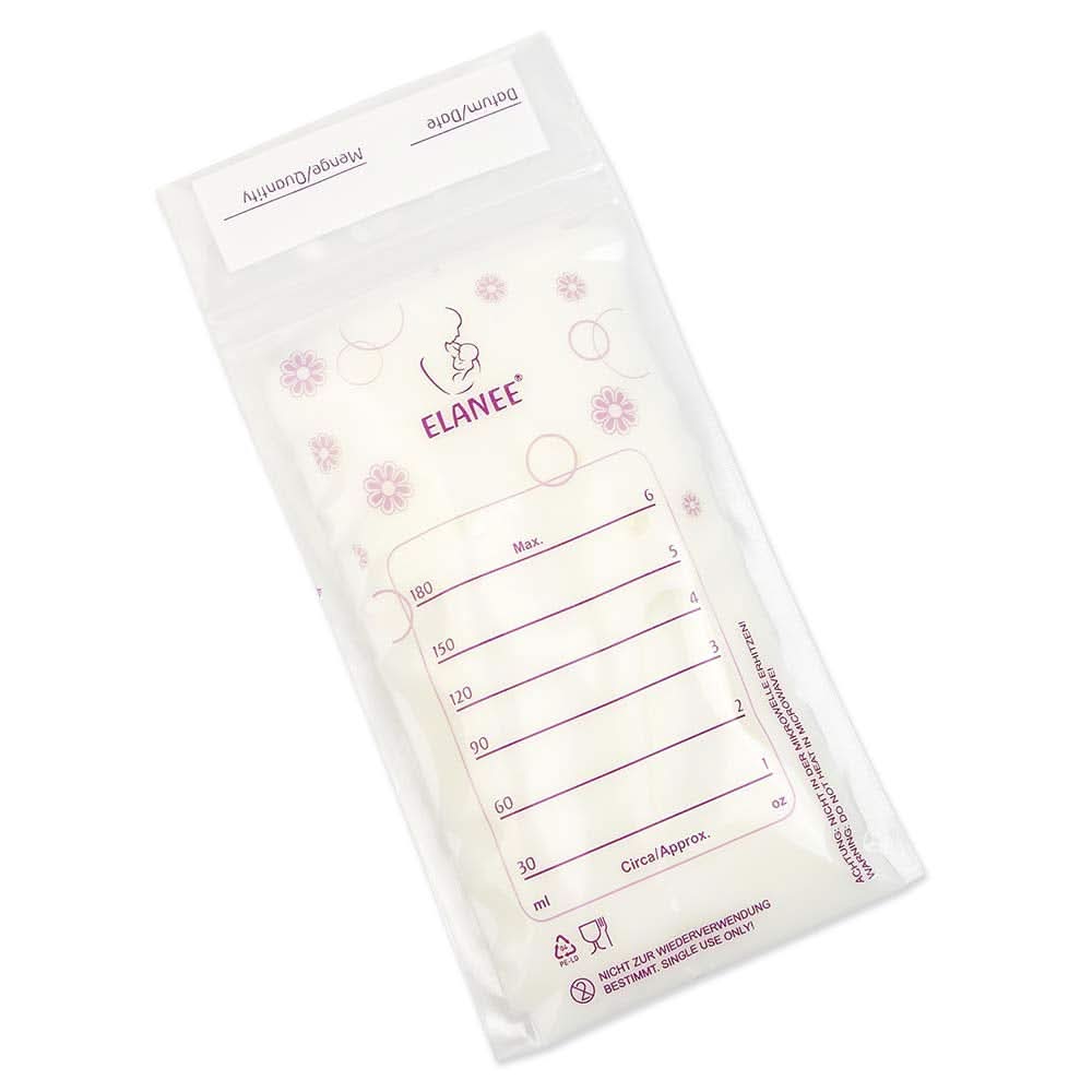 ELANEE modermælksposer, med neutral smag og præ-steriliseret tilbehør Mad og amning Bebe Naty Shop