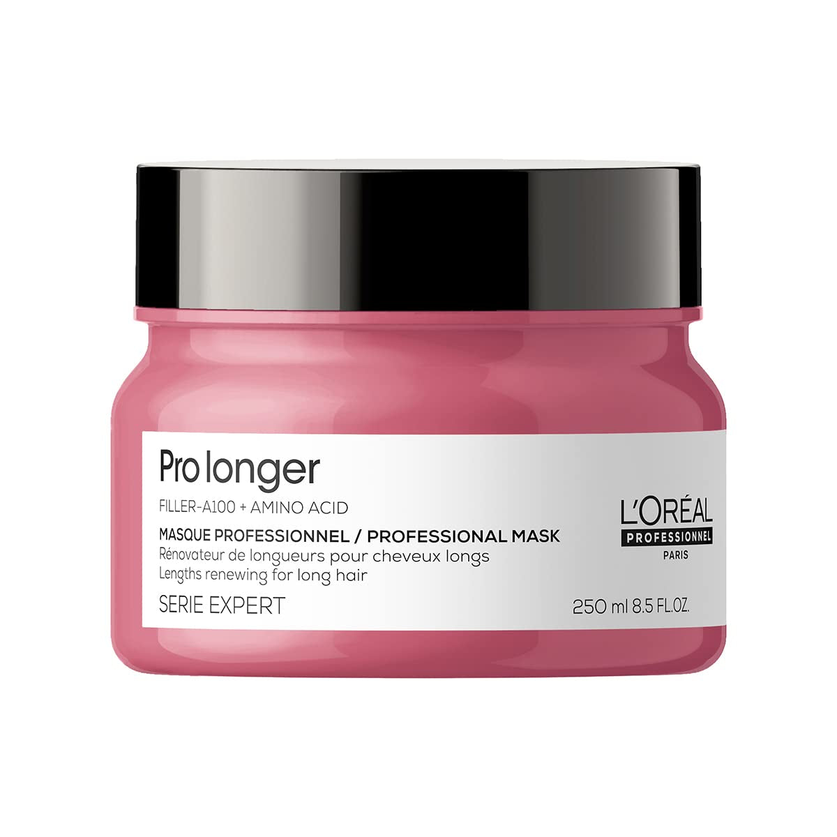 L'Oréal Professionnel hårstyrkende maske til langt og tyndt hår med Filler A-100 og aminosyrer, Series Expert, Pro Longer Mask Hair Mask Naty Shop 240,97 G (1 pakke)
