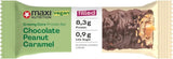 MaxiNutrition Cremet vegansk proteinbar med chokolade, peanuts og karamel 12x45g - vegansk proteinbar, 18% protein, 8,3g pr. bar, lavt sukkerindhold (0,9g), uden tilsat sukker, ingen kunstige smagsstoffer