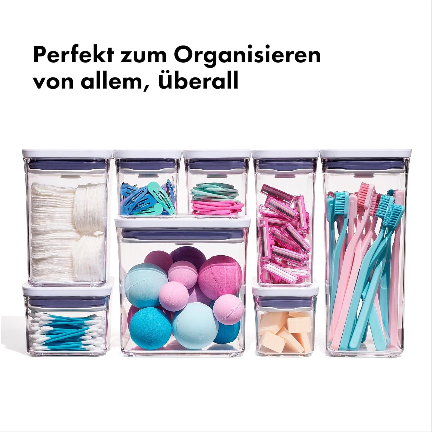 OXO 11236100V1DK Fødevareopbevaringsbeholder, plastik, gennemsigtig Fødevareopbevaringsbokse Naty Shop