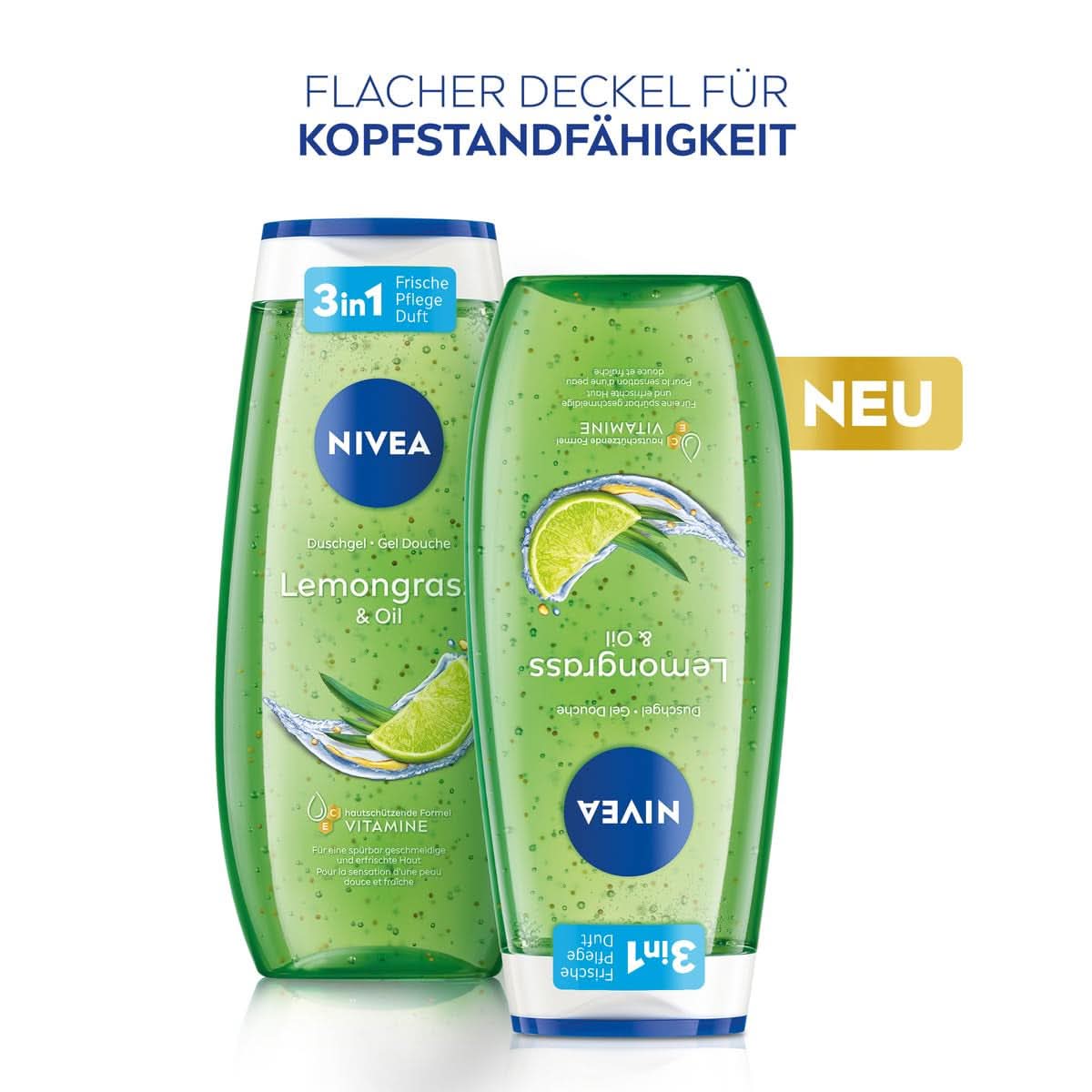 NIVEA Lemon Grass And Oil shower gel, 250 ml Naty Shop til brusebad og bad