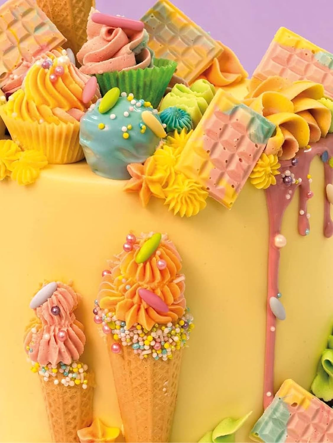Sugarflair Pastel Mixer oliebaseret madfarve, hvid - Madfarve til chokolade, smørcreme, sukkerpasta og alle fedtopløselige fødevareingredienser - 30 ml