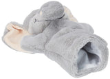 394070 Hånddukke elefant, grå Legetøj Bebe Naty Shop