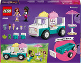 LEGO Friends Heartlake City isvogn Lad som om Legesæt 2 figurer og en kanin Byggesæt 4 år gamle piger Legetøjsfigur Minifigur Byggelegetøj 42644 Byggesæt Besuche den LEGO-Store