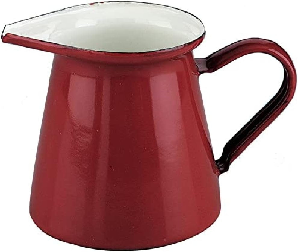 910550 – Rødt mælkekrus, serverer 0,50 liter.