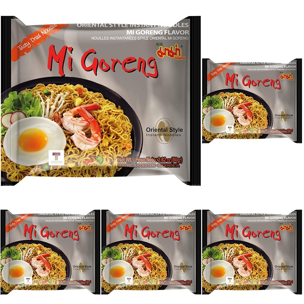 Mama Mi Goreng Instant Nudles 80 g Pakke med 20 (20 x 80 g)
