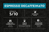Café Royal Espresso Decaffeinato 36 Kapsel for Nespresso Kaffee Maschine - 5/10 Intensitet - UTZ-certificeret Kaffeekapseln aus Aluminium (Packung med 2)