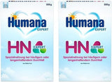 Humana HN Expert, fra fødslen, speciel mad til hyppig eller langvarig diarré, understøtter normaliseringen af afføringsmønsteret, med banan, 300 g Naty Shop