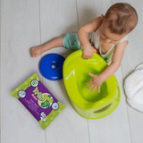 Melon Feuchttücher - Spülbar - Aus 95% Wasser - Parfümfrei - Plastikfrei - Dermatologisch Getestet - Feuchtes Toilettenpapier Aus 100% Pflanzlichem Cellulosemateriale - 60 Tücher Naty Shop