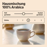 af Amazon Kaffeebohnen, Mittlere Röstung, 100% Arabica, Amaretto, 2 kg (2 pakker med 1 kg)