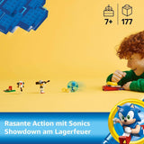 LEGO Sonic the Hedgehog Sonics Showdown At The Campfire Legetøj til børn og videospilsfans Byggesæt til drenge og piger 7 år gammelt eventyrsæt Samleobjekt 77001 Byggesæt Beuche den LEGO-Store