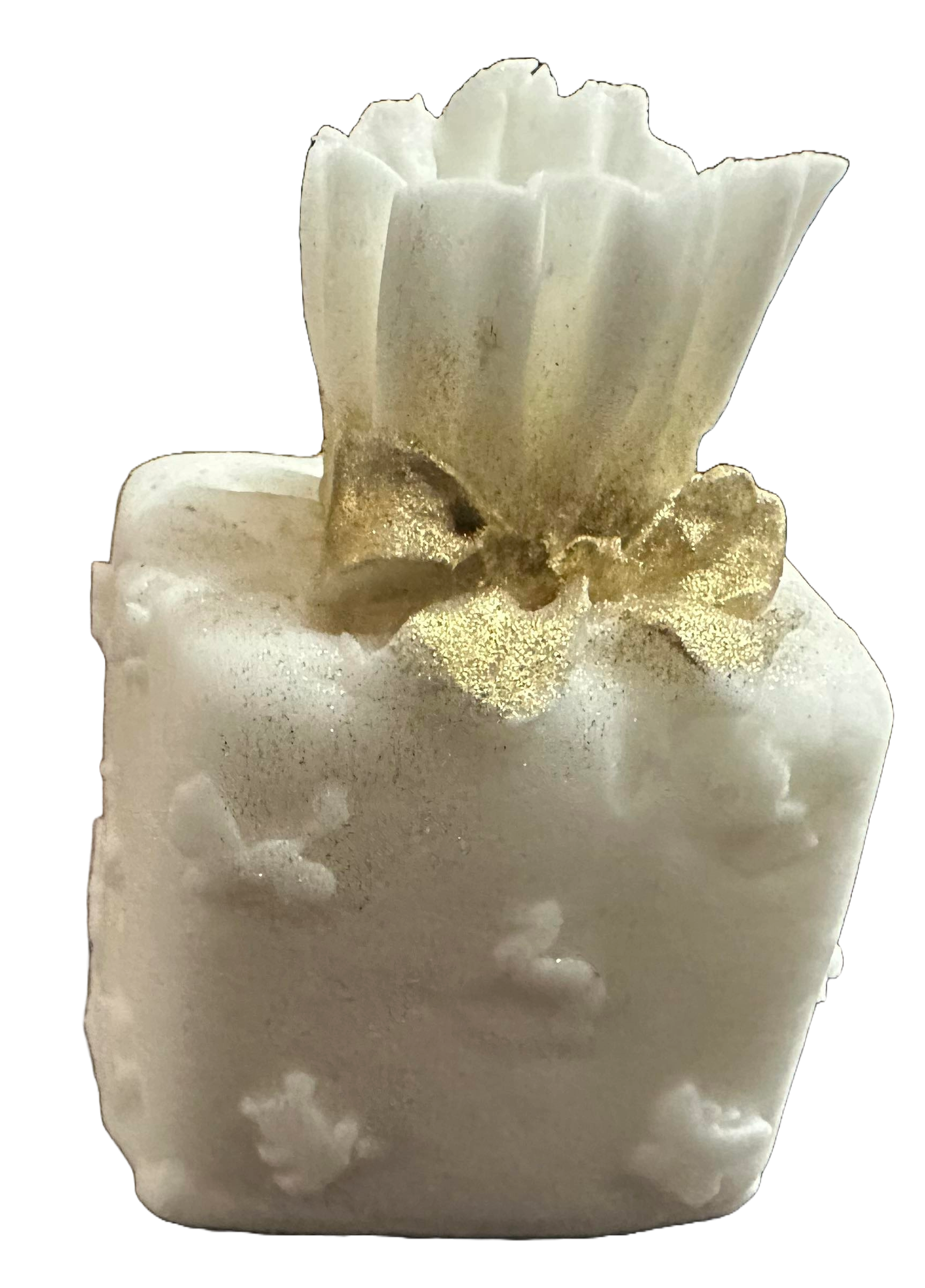 Spiselig sukkerpynt, julemandstaske Dekorationer fra Sugar Paste Nati Shop