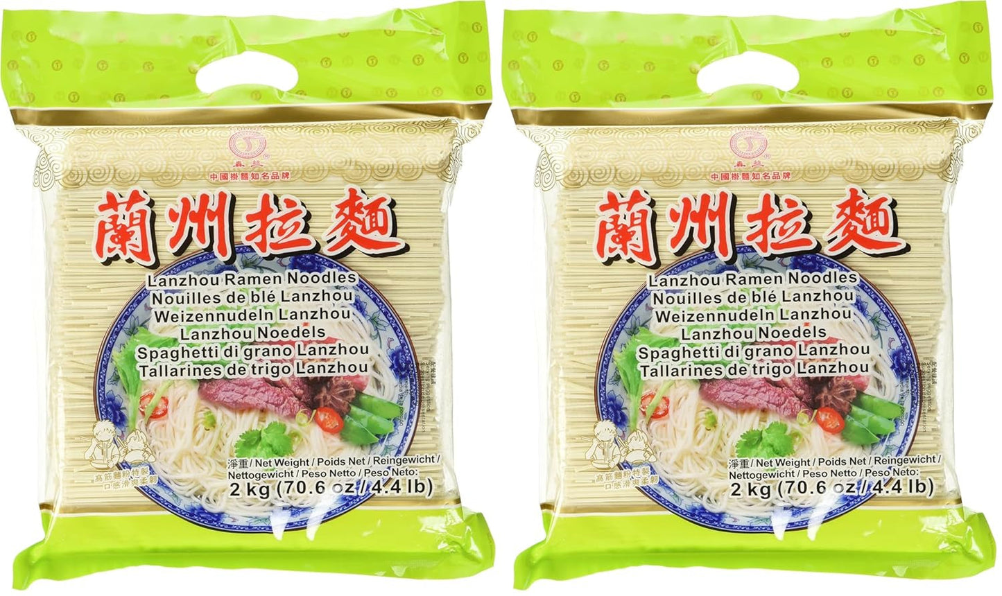Hvedenudler (Lanzhou), 1 pakke (1 x 2 kg)