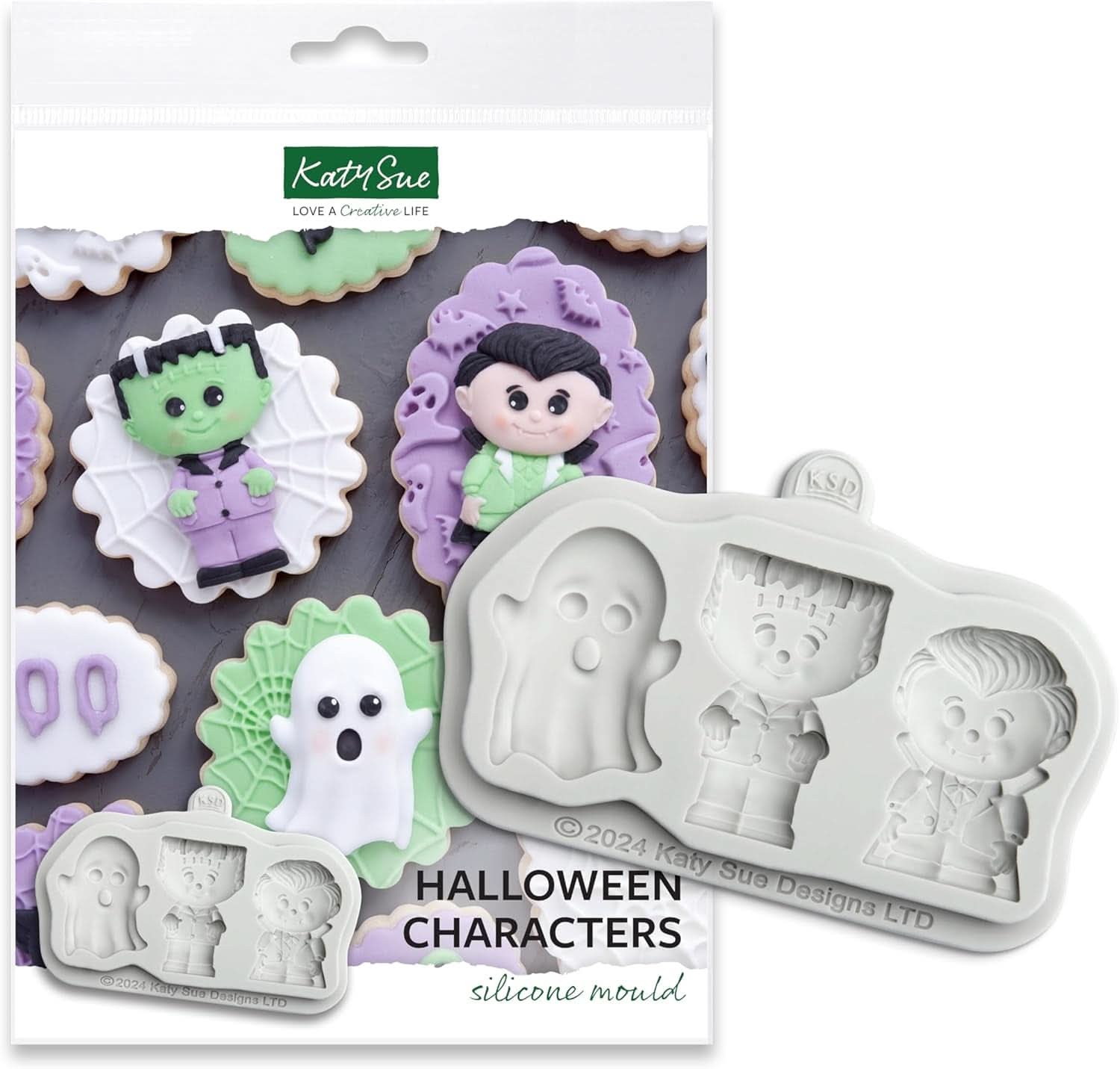 Katy Sue, Silikoneform Halloween Køkken Naty Shop