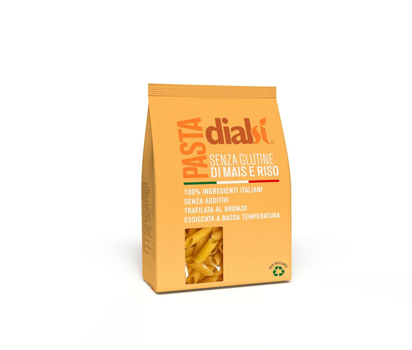 Glutenfri pasta Mezze Penne med majs og ris, 400 g