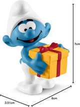 Schleich 20816 Smølfer Med gave, Til børn over 3 år, Smølfer - legefigur Actionfigurer Naty Shop