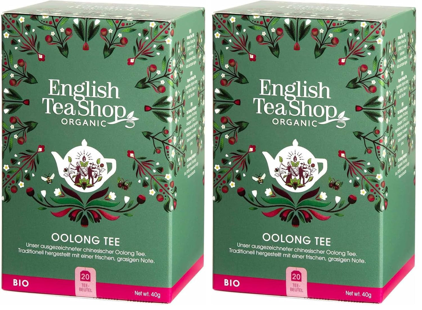 English Tea Shop - Thé Oolong Bio (pakke med 2)