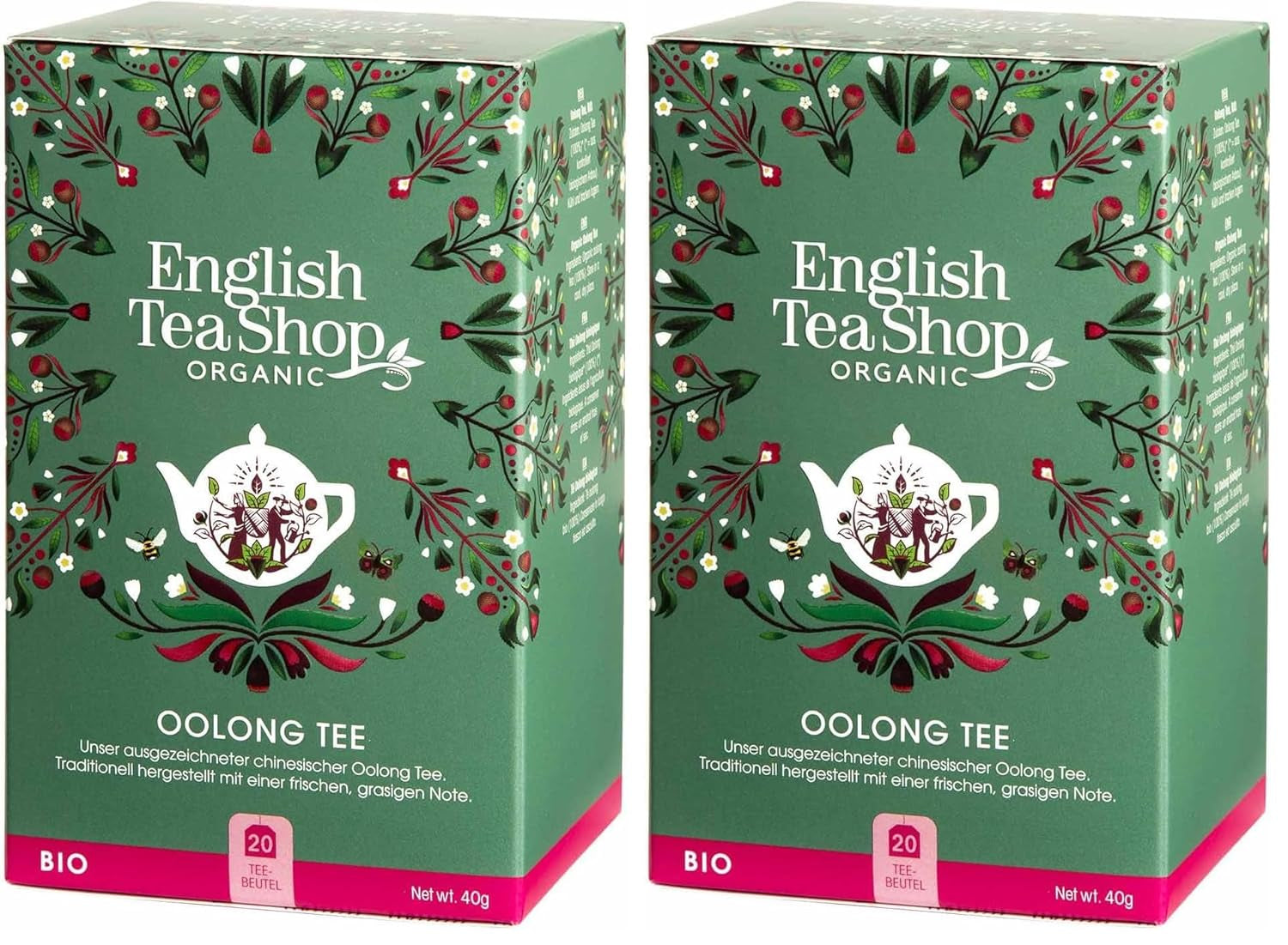English Tea Shop - Thé Oolong Bio (pakke med 2)