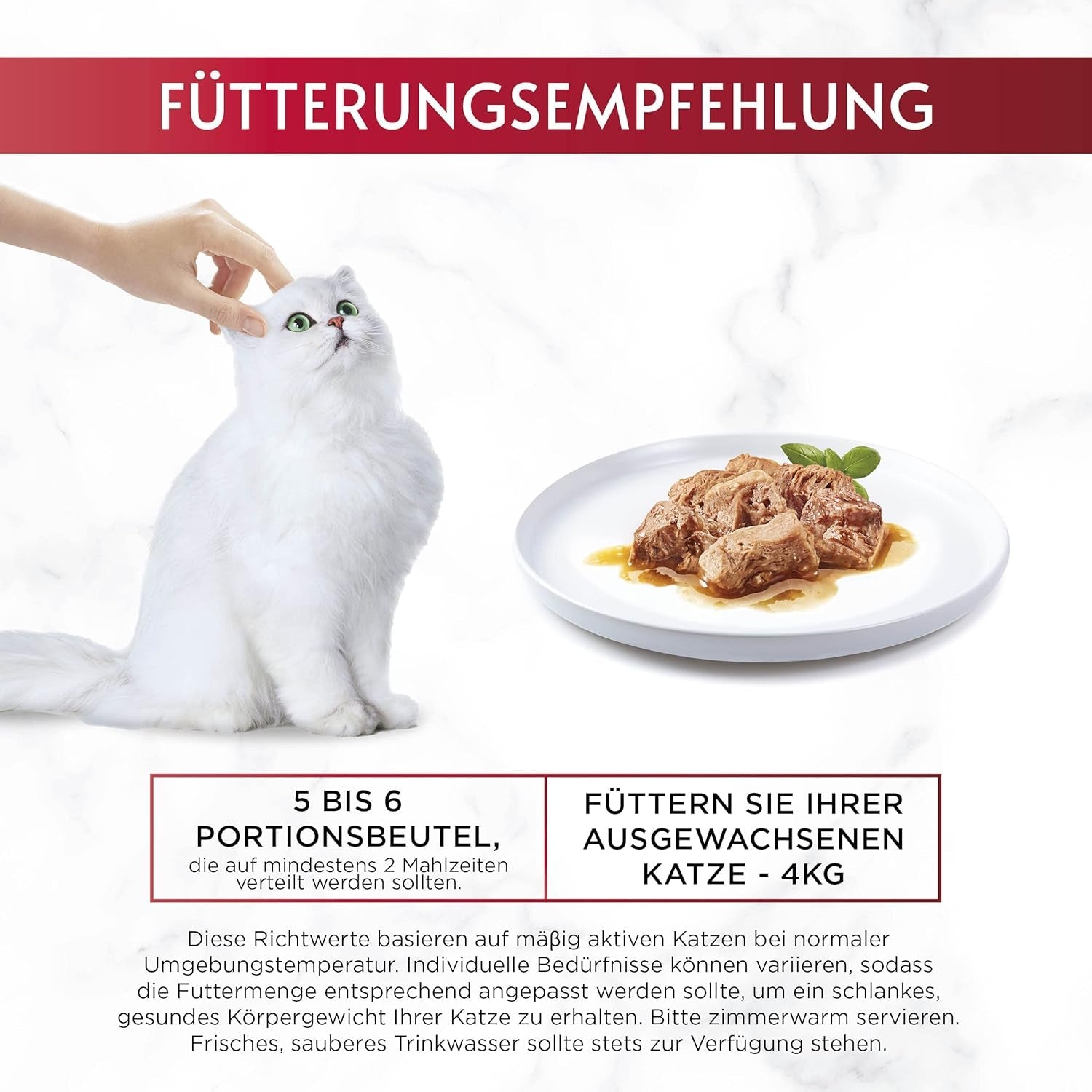 Gourmet Mon Petit Intense Wet Cat Food, fjerkrævariant, pakke med 8 (8 x 6 poser á 50 g hver)