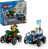 LEGO City Airplane vs. Hospitalsseng Racerbilsæt - Sæbekasselegetøj til drenge og piger fra 5 år - Byggesæt med 2 minifigurer - Fødselsdags- og feriegave 60459 Byggesæt Besuche den LEGO-Store Standardtitel