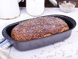 Chg 9942-04 Bratenform Mit Deckel, Antihaftbeschichte, Antracit-Metallic, 37 X 20 X 7 Cm Bageforme og plader Naty Shop