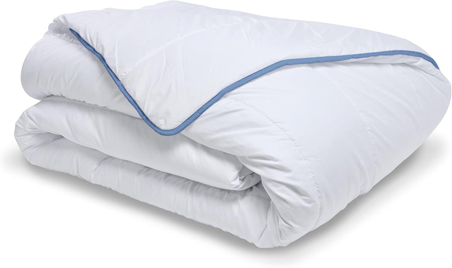 Bleu Câlin Varm dyne til 1 person "Gamme Signature", blødt, mikrofiberbetræk, 140 X 200 cm Dyner og dyner Naty Shop 140 X 200 Cm