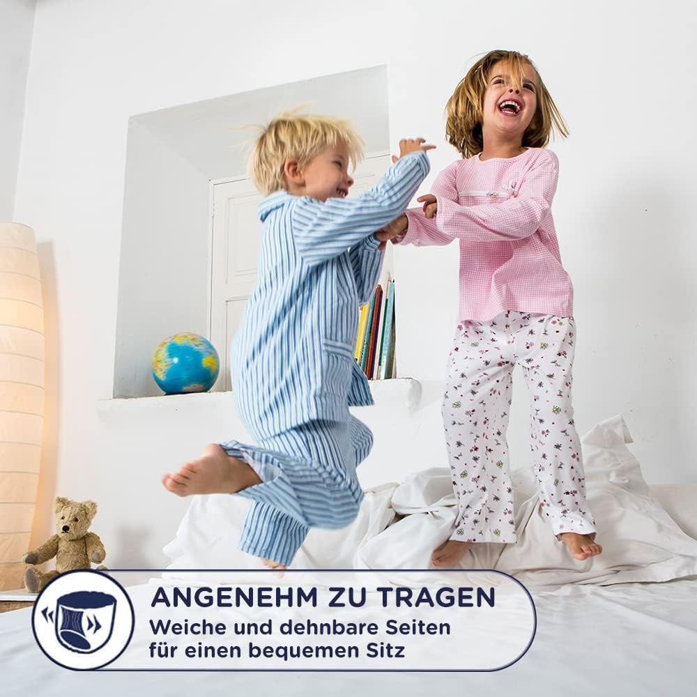 Huggies DryNites superabsorberende nattebleer til piger 3-4 år (12-21 kg) 4 x 16 antal (64 antal i alt) Månedlig trussepakke