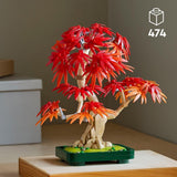 LEGO Botanicals japansk rød ahorn - Bonsai træ - Kunstigt plantesæt med røde og orange blade, plus skål - Indretning til hjemmet - Gaveidé til voksne - 10348 Byggesæt Besuche den LEGO-Store