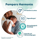 Pampers Harmony bleer størrelse 1, 180 bleer, 2kg-5kg, skånsom hudbeskyttelse med 100% Pampers beskyttelse