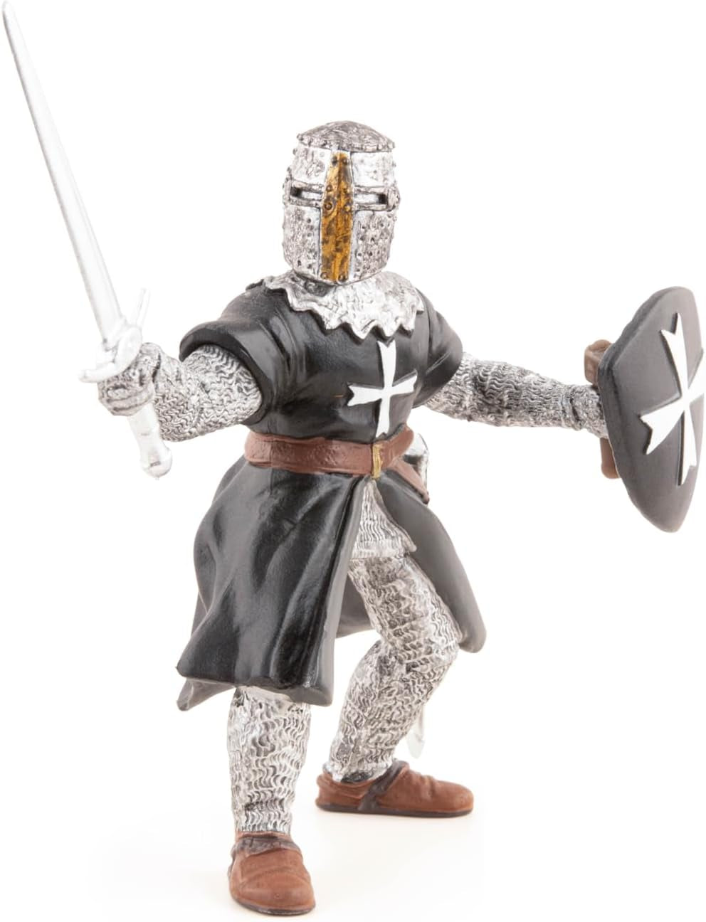 Papo -Håndmalet - Figurer -Middelalder-Fantasi - Johannesriddere med sværd-39938-Samlerobjekt-For børn - Velegnet til drenge og piger - Fra 3 år Actionfigurer Naty Shop