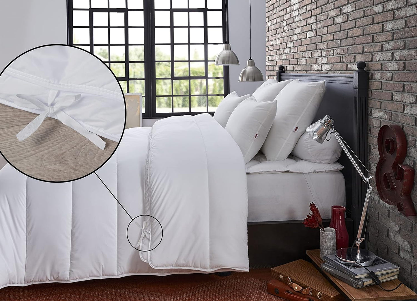 DODO 25665 Til 4 sæsoner Tæppe 140 X 200 Cm Hvid Polyester Dyner og dyner Naty Shop