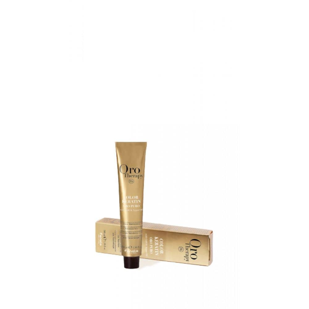 Fanola Oro Therapy Color Keratin 5,0 100ml Hårfarve Naty Shop 7 Intensiv medium blond