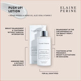 Brystforstørrelse og brystløftende creme, naturlige ingredienser - PUSH UP! af Elaine Perine™ Cosmetics and Beauty Naty Shop
