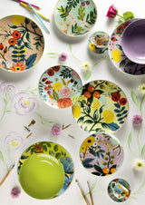 Excelsa bordservice, 18 stk., Blomster Frida