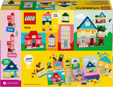 LEGO Classic kreative huse, byggeklodser til børn, 850 klodser byggelegetøj, husbygningslegetøj med tilbehør, gave til drenge og piger 4 år gamle 11035 byggesæt Beuche den LEGO-Store