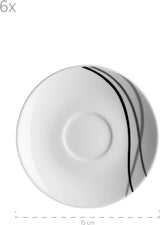 Mäser kombineret servicesæt, TAJO porcelæn, hvid, 40 x 60 x 40 cm