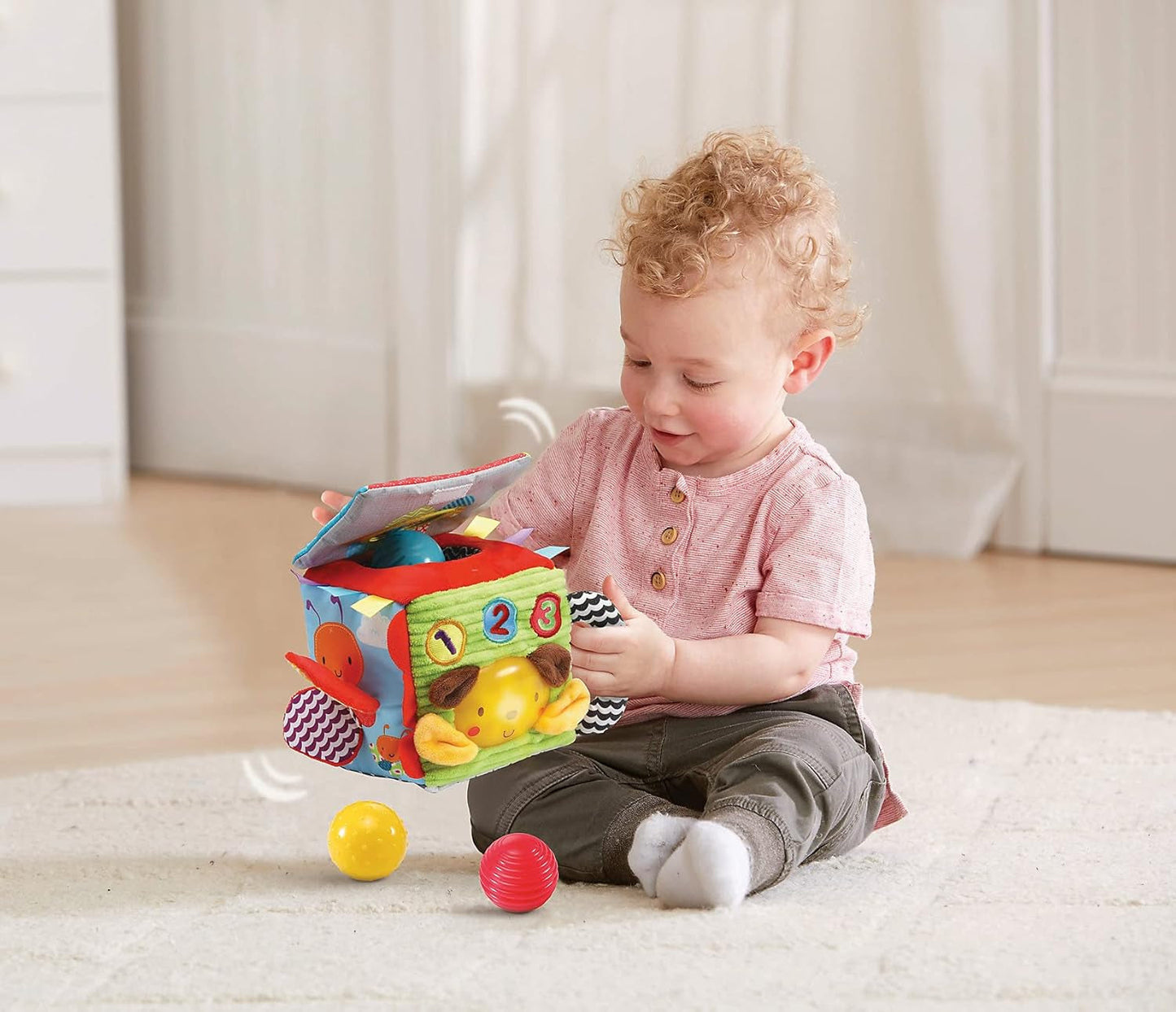 Vtech 80-528204 1-2-3 kube kæletøj til børn Jucarii Bebe Naty Shop