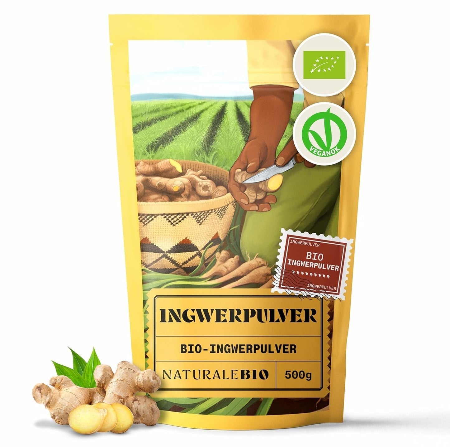 Naturalebio Japansk Sencha te - 200 g Økologisk grøn te - 100% ren og naturlig Sencha grøn te - løse blade fra den første høst - økologisk produkt dyrket i Japan