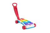 Fisher-Price Light-up kæmpe xylofon - elektronisk musikinstrument til at trække sammen med sange med læringsindhold, til børn, småbørn fra 9 måneder, flerfarvet, version: fransk, HJK40 Jucarii Bebe Naty Shop Francese