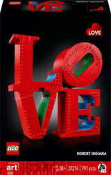 LEGO Art Love Byggesæt til Voksne Boligdekoration Valentinsdag og Mors Dag Gave til Kvinder og Mænd Kreativ aktivitet for Kunst- og Designelskere 31214 Byggesæt Besuche den LEGO-Store