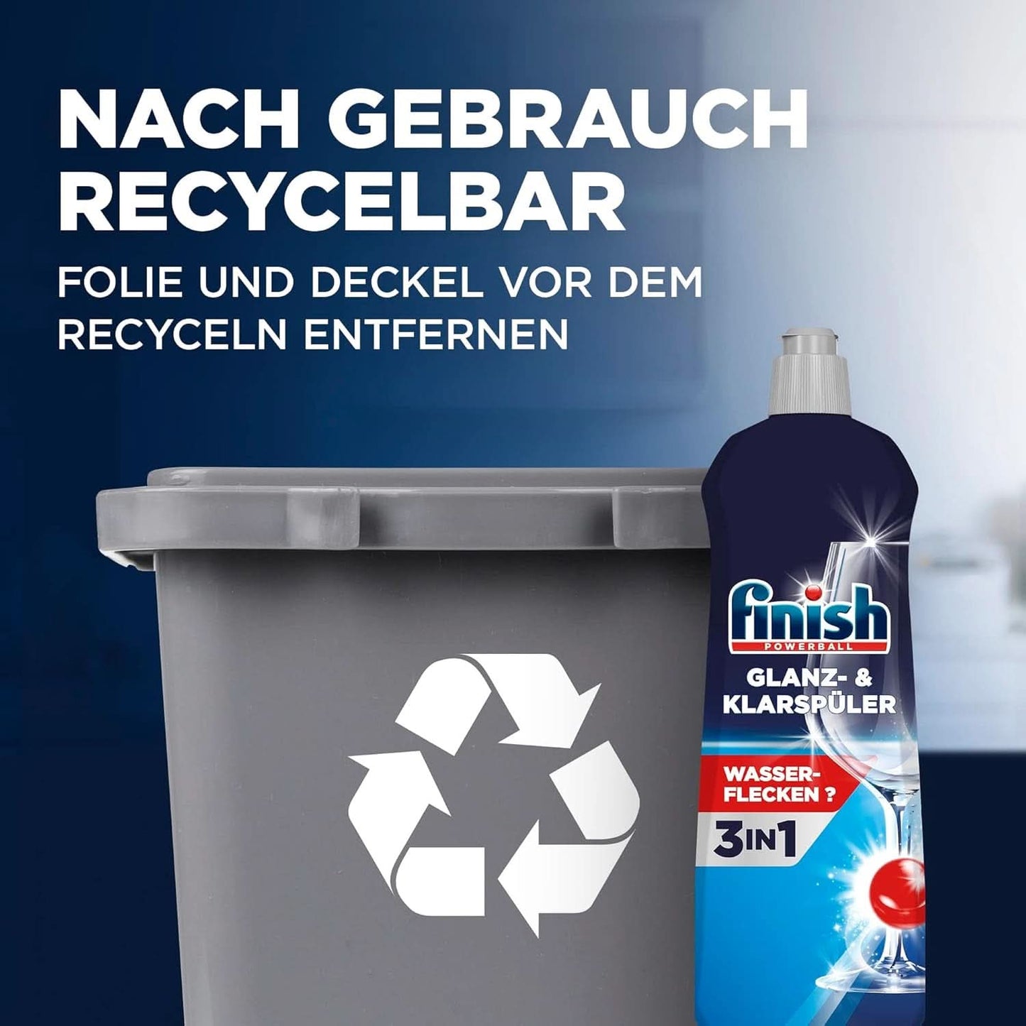 Finish Shine & afspændingsmiddel - Til skinnende og tørre service uden vandpletter - Megapack 800 ml (3-pak) Naty Shop