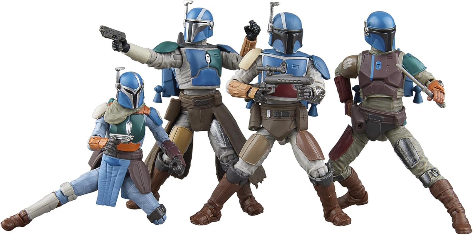 Star Wars Vintage Collection Mandalorian Shriek-Hawk, 4-Pack Mandalorian, skala 9,5 Cm Action Figurer Naty Shop