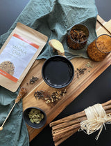 Masala Chai te krydderiblanding 100g, indiske krydderier til chai te eller chai latte, 100% naturlig, uden smag, Teaclub Tea
