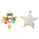 Fehn Octopus Activity Toy - Baby Motor Skill Legetøj til klapvogne og Bright Starts, Oball, Rangle Legetøj med Grib Bolde til at gå, Interaktivt Baby Legetøj Bebe Toys Naty Shop Dyr Raslende Aktivitetspakke Bat
