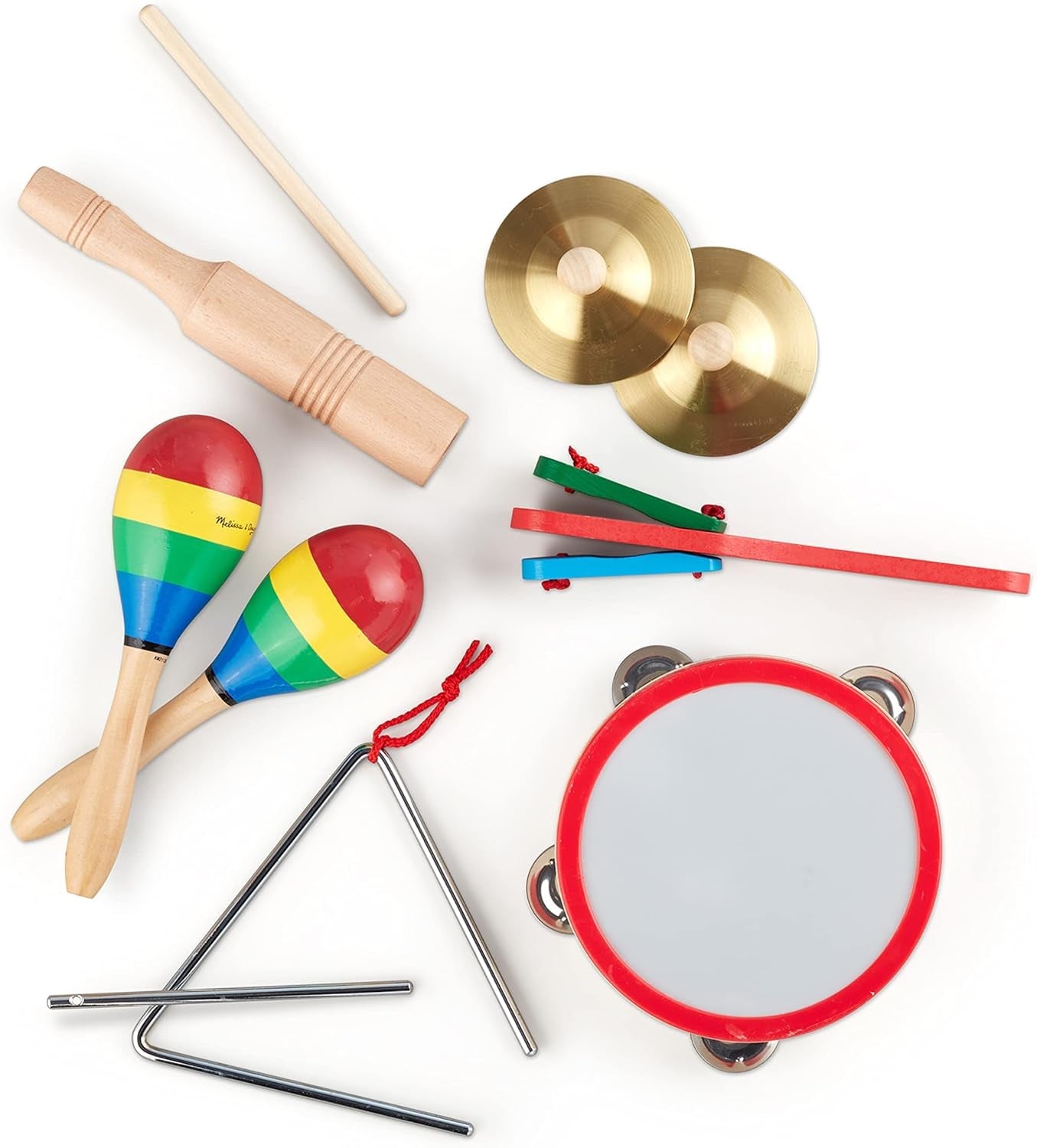 Melissa & Doug Et band i en æske | Pædagogisk legetøj | Musiklegetøj til børn | 3+ | Gave til drenge eller piger Naty Shop babylegetøj